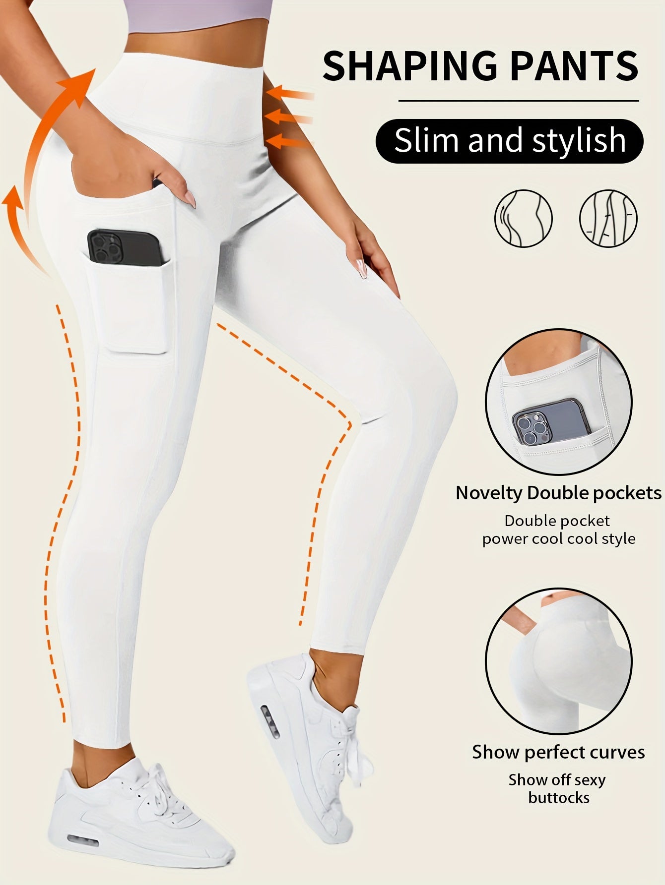 Butt-Lifting High-Waisted Seamless Leggings, Women's Underwear and Shapewear for Comfort and Confidence