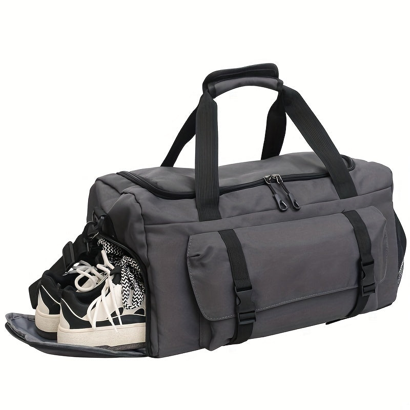 Large Capacity Sports Messenger Bag, Spacious Interior, and Stylish Design, Gym, Travel, and Outdoor Activities