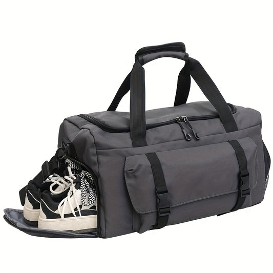 Large Capacity Sports Messenger Bag, Spacious Interior, and Stylish Design, Gym, Travel, and Outdoor Activities