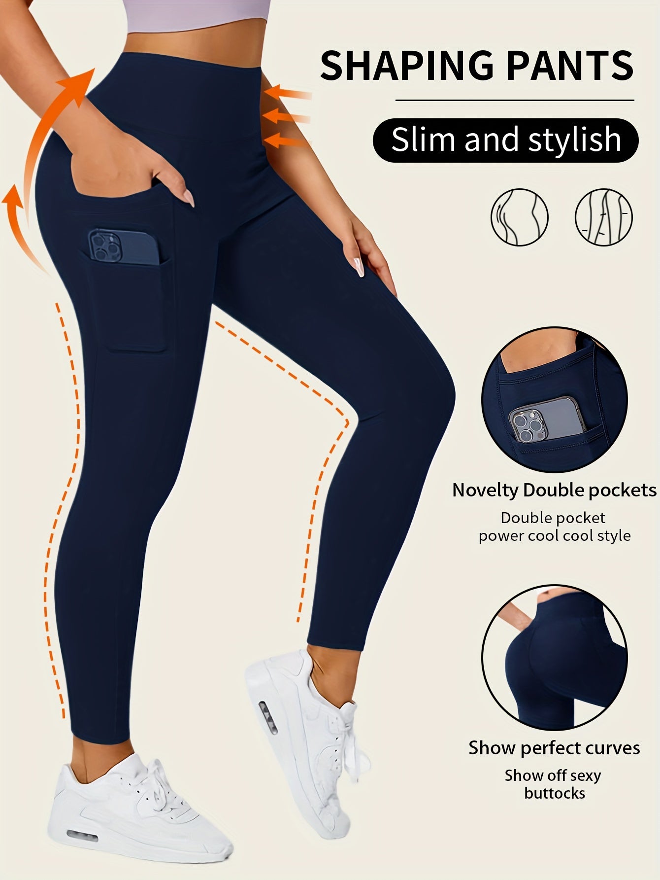 Butt-Lifting High-Waisted Seamless Leggings, Women's Underwear and Shapewear for Comfort and Confidence