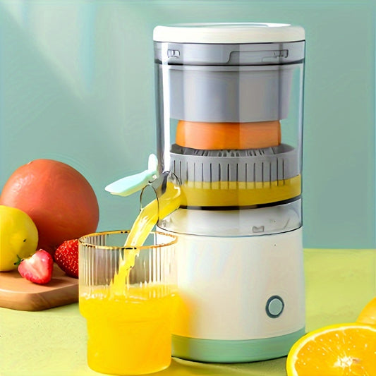 1pc Portable FreshForce Pro Juicer - Automatic Juicing, Easy Separation, USB Rechargeable, Detachable Design, BPA-Free, Compact, Space-Saving, Ideal for Home Kitchen, Fresh Orange Juice Cup, Kitchen Stuff, Kitchen Accessories